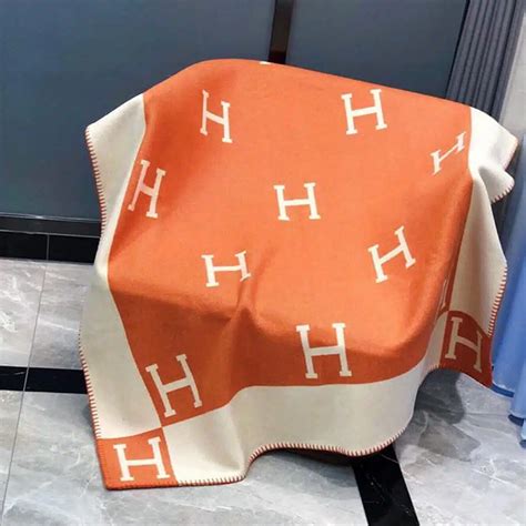 hermes dupe cushion|authentic hermes blanket.